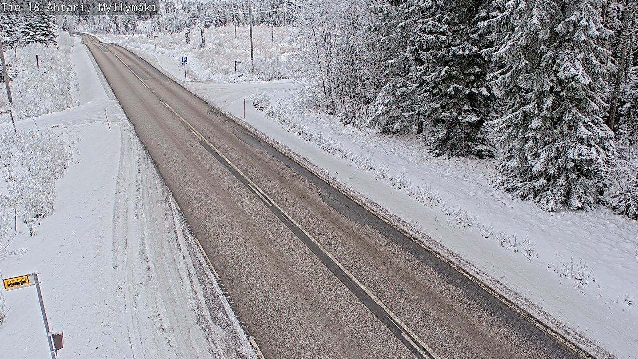 Kelikamerat Kuva Tie 18 Ähtäri, Myllymäki, Ähtäri, Etelä-Pohjanmaa