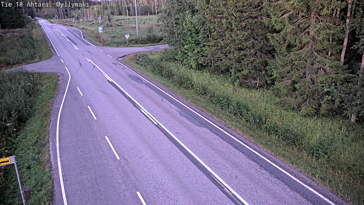 Kelikamerat Kuva Tie 18 Ähtäri, Myllymäki, Ähtäri, Etelä-Pohjanmaa