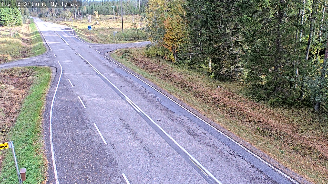 Kelikamerat Kuva Tie 18 Ähtäri, Myllymäki, Ähtäri, Etelä-Pohjanmaa