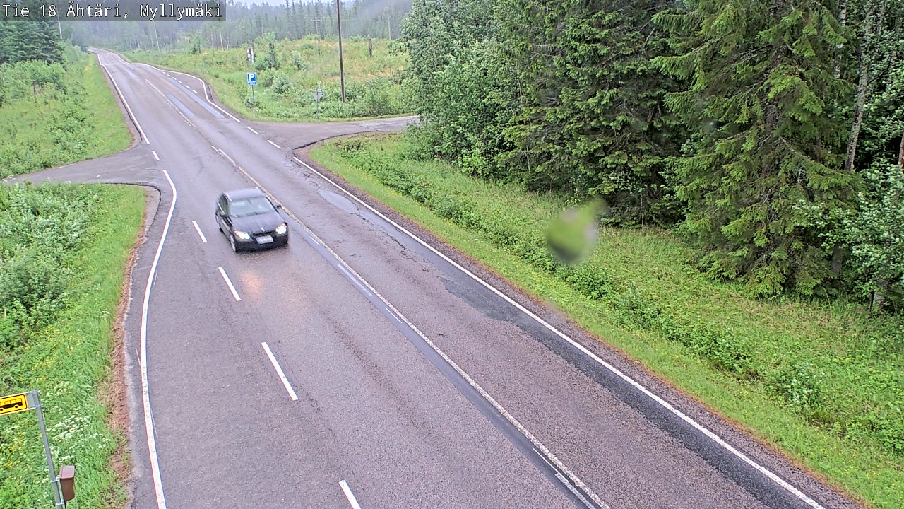 Weather Camera Image Road 18 Ähtäri, Myllymäki, Ähtäri, Etelä-Pohjanmaa