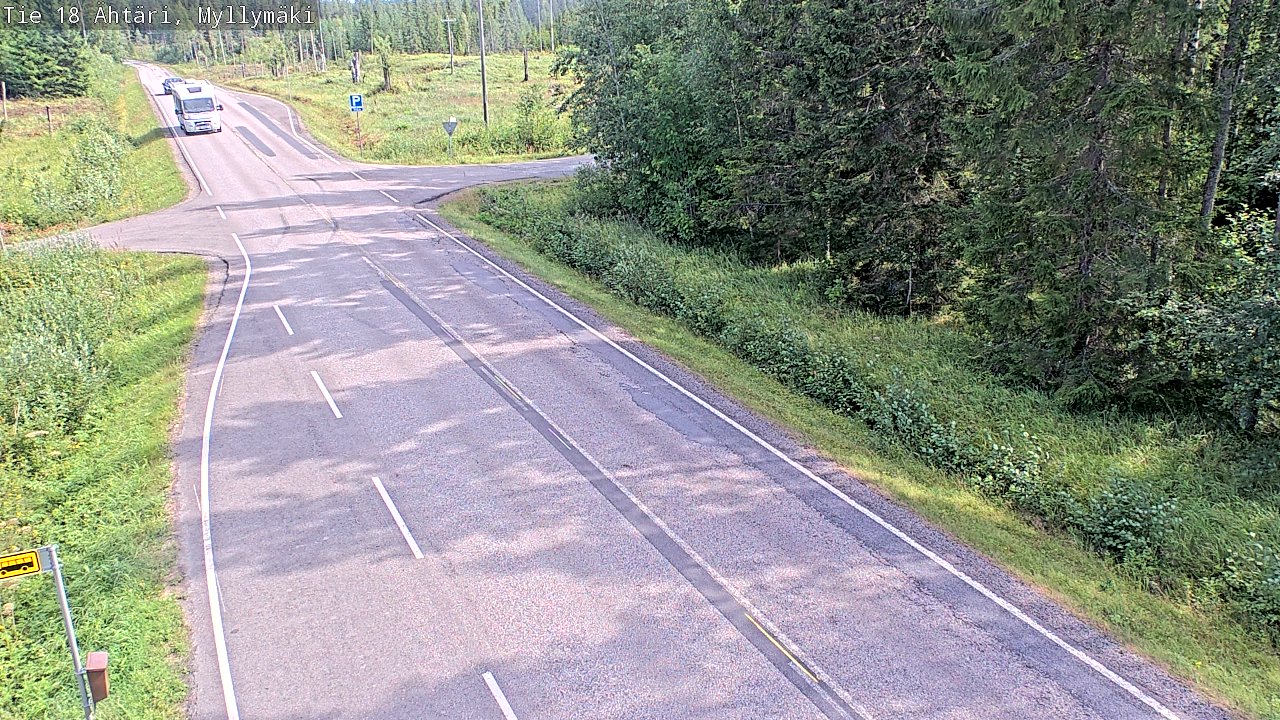 Kelikamerat Kuva Tie 18 Ähtäri, Myllymäki, Ähtäri, Etelä-Pohjanmaa