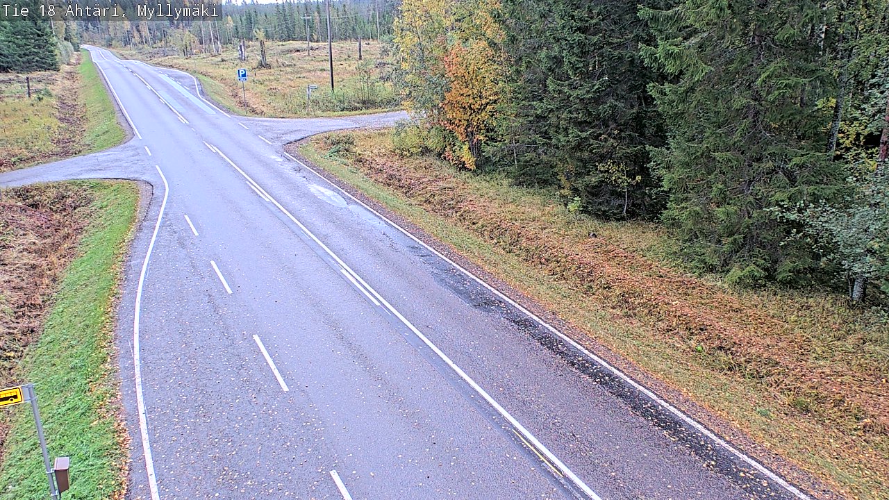 Kelikamerat Kuva Tie 18 Ähtäri, Myllymäki, Ähtäri, Etelä-Pohjanmaa