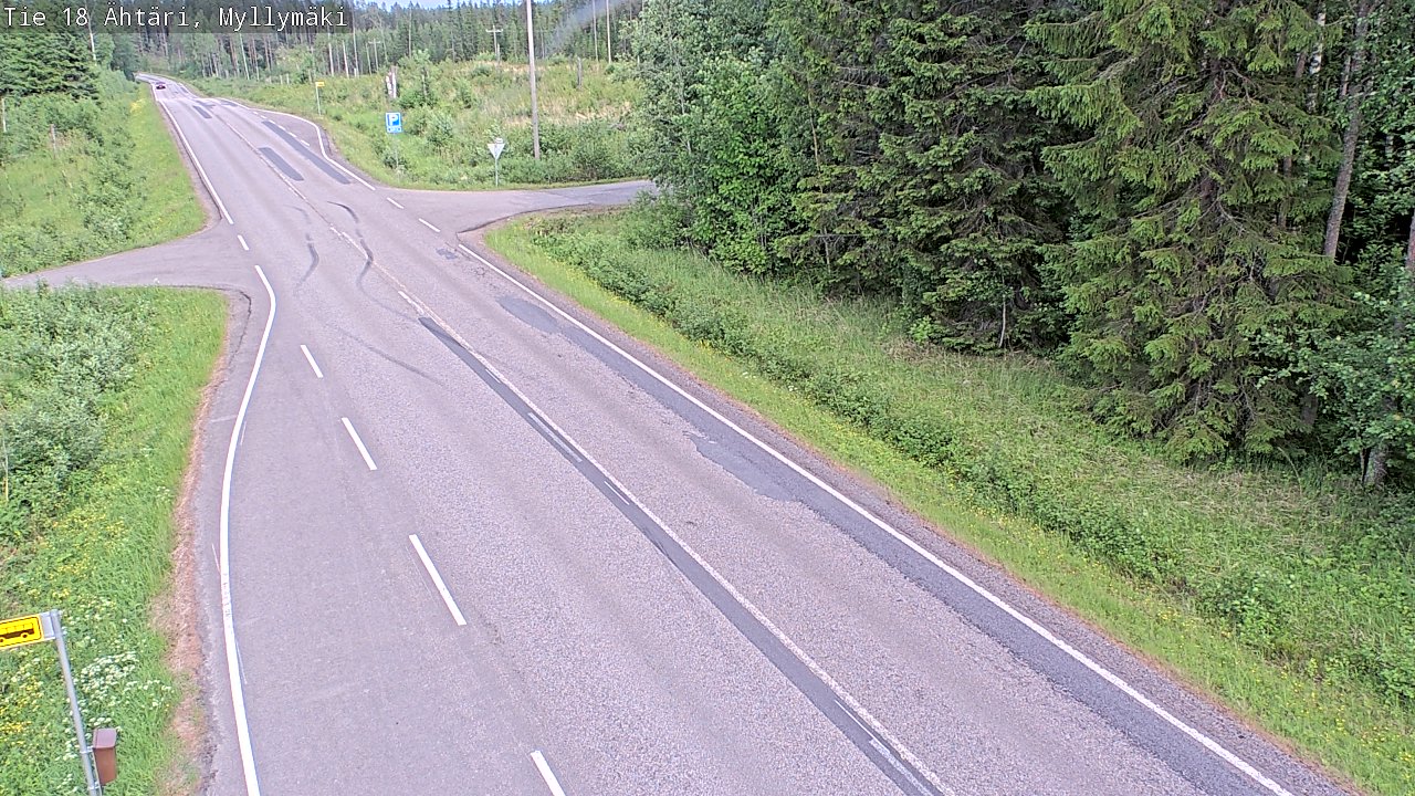 Kelikamerat Kuva Tie 18 Ähtäri, Myllymäki, Ähtäri, Etelä-Pohjanmaa
