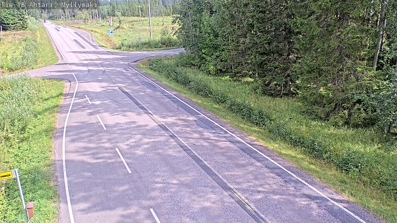 Kelikamerat Kuva Tie 18 Ähtäri, Myllymäki, Ähtäri, Etelä-Pohjanmaa