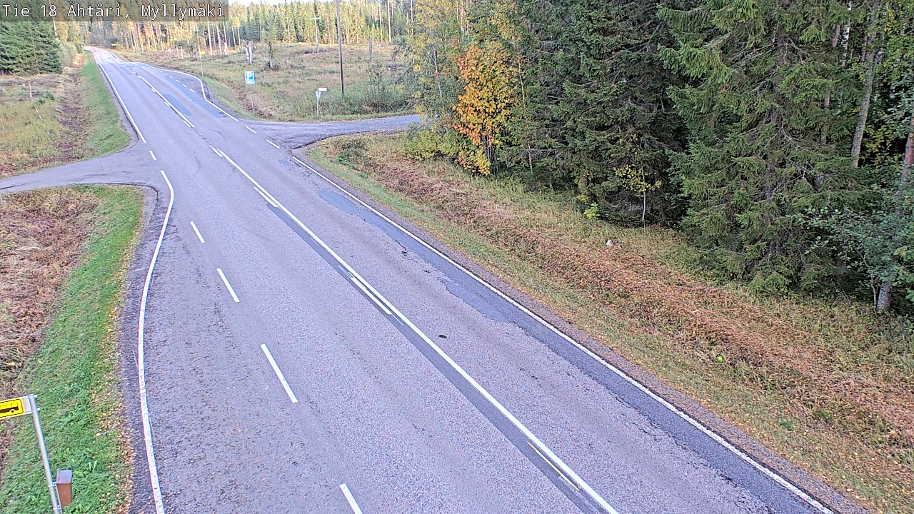 Kelikamerat Kuva Tie 18 Ähtäri, Myllymäki, Ähtäri, Etelä-Pohjanmaa