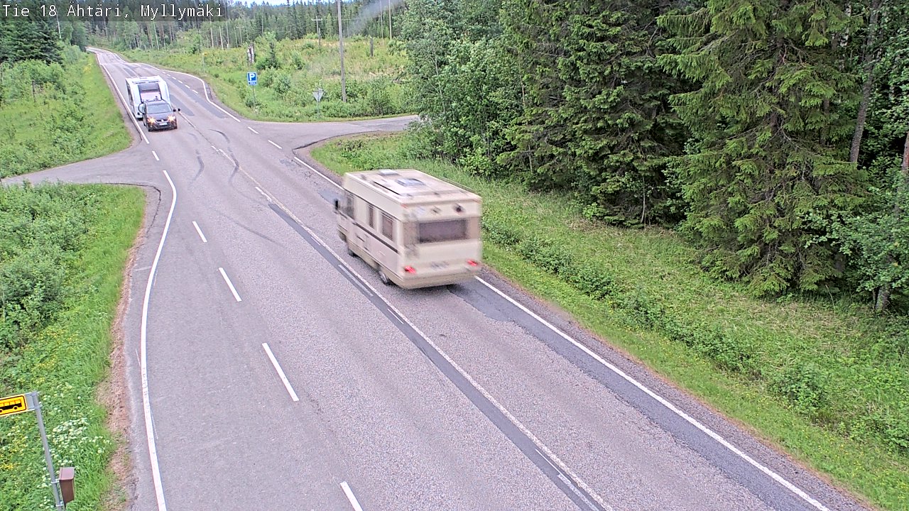 Kelikamerat Kuva Tie 18 Ähtäri, Myllymäki, Ähtäri, Etelä-Pohjanmaa