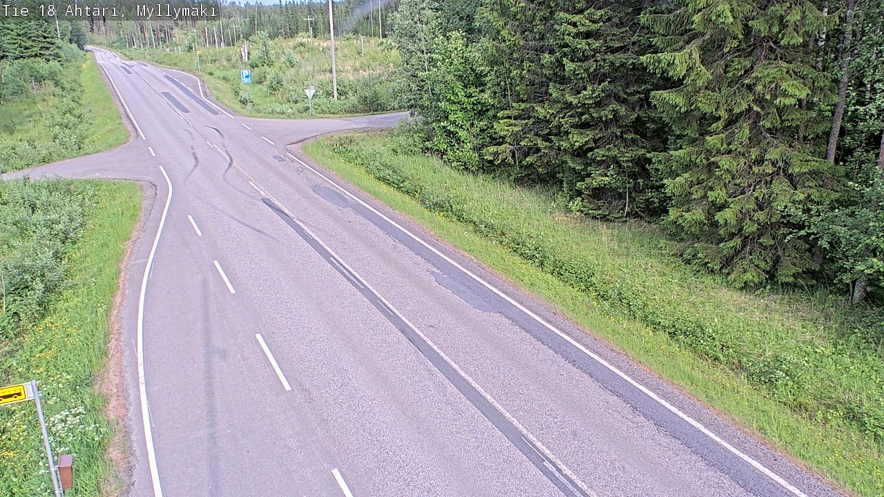 Kelikamerat Kuva Tie 18 Ähtäri, Myllymäki, Ähtäri, Etelä-Pohjanmaa
