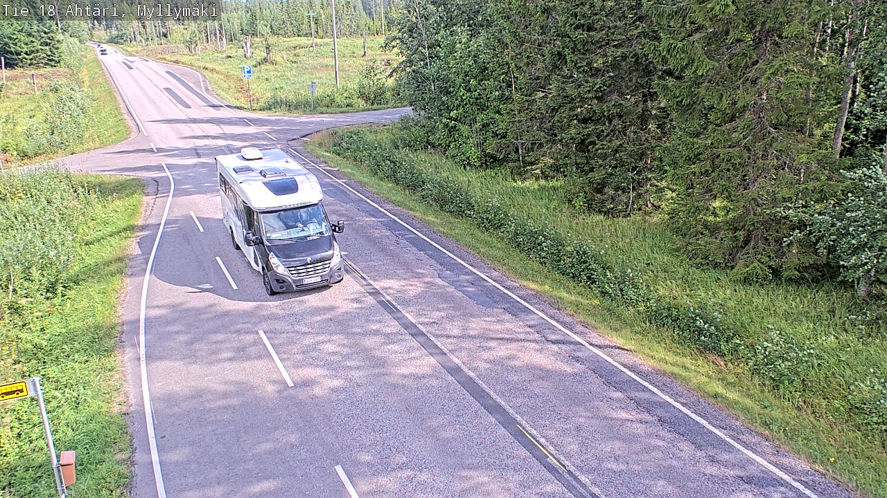 Kelikamerat Kuva Tie 18 Ähtäri, Myllymäki, Ähtäri, Etelä-Pohjanmaa