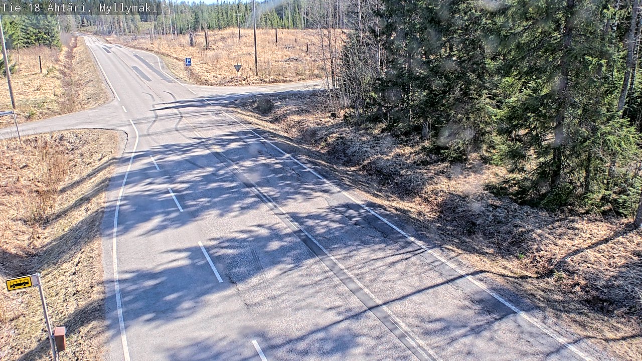 Weather Camera Image Road 18 Ähtäri, Myllymäki, Ähtäri, Etelä-Pohjanmaa