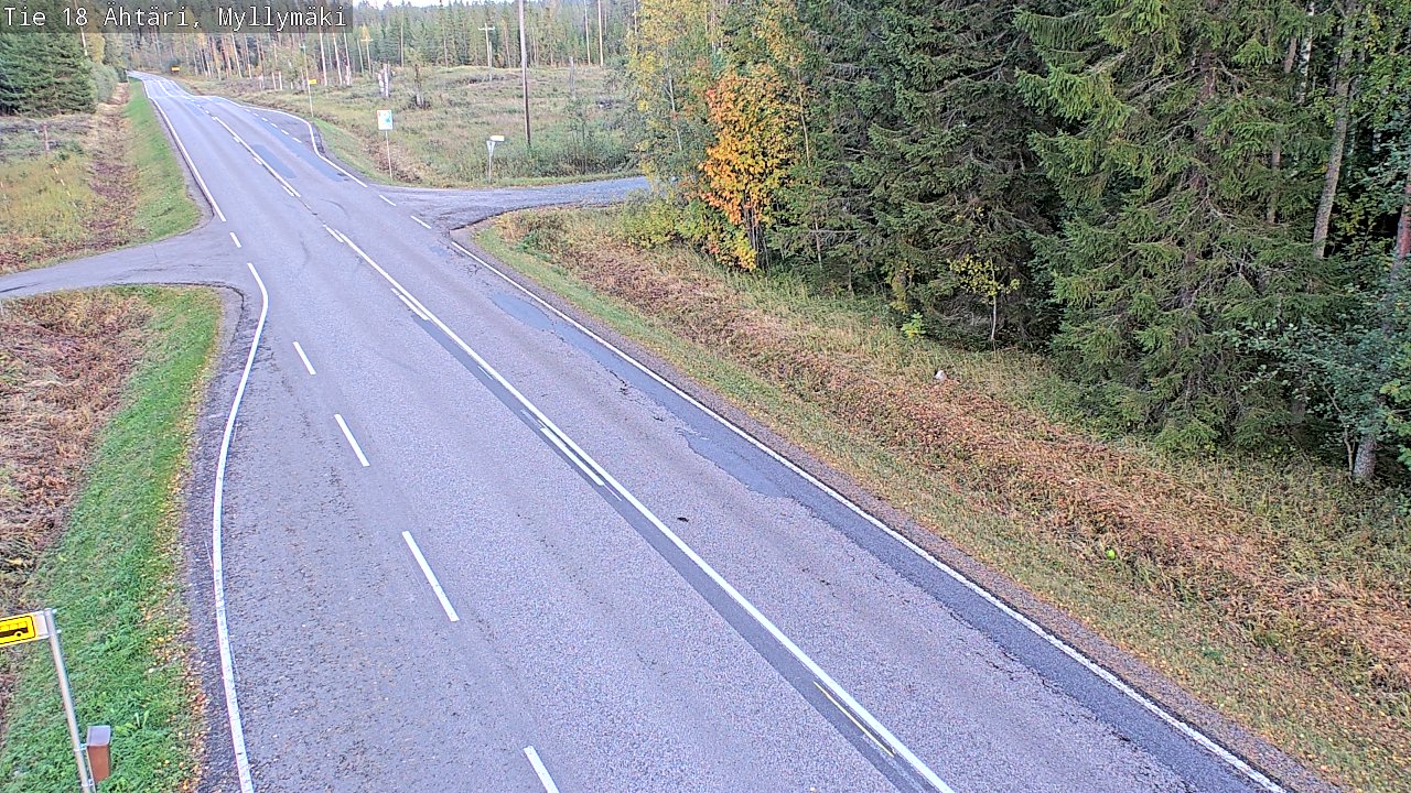 Kelikamerat Kuva Tie 18 Ähtäri, Myllymäki, Ähtäri, Etelä-Pohjanmaa