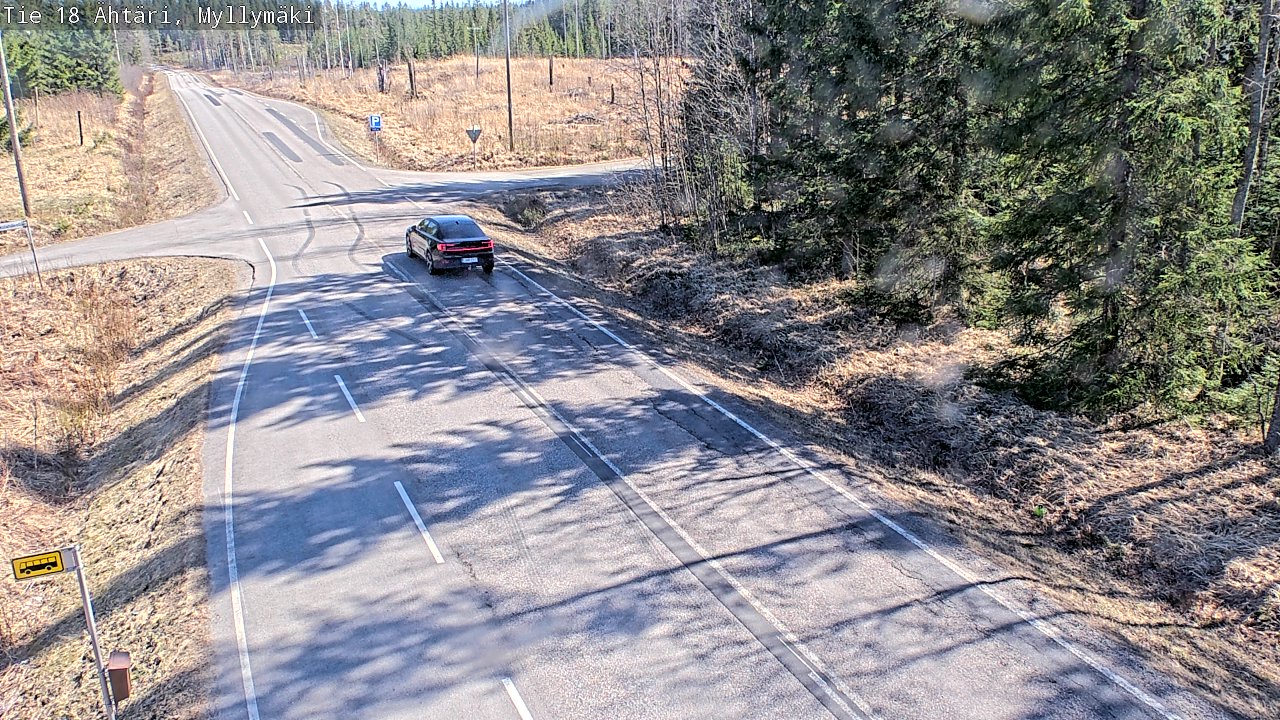 Weather Camera Image Road 18 Ähtäri, Myllymäki, Ähtäri, Etelä-Pohjanmaa