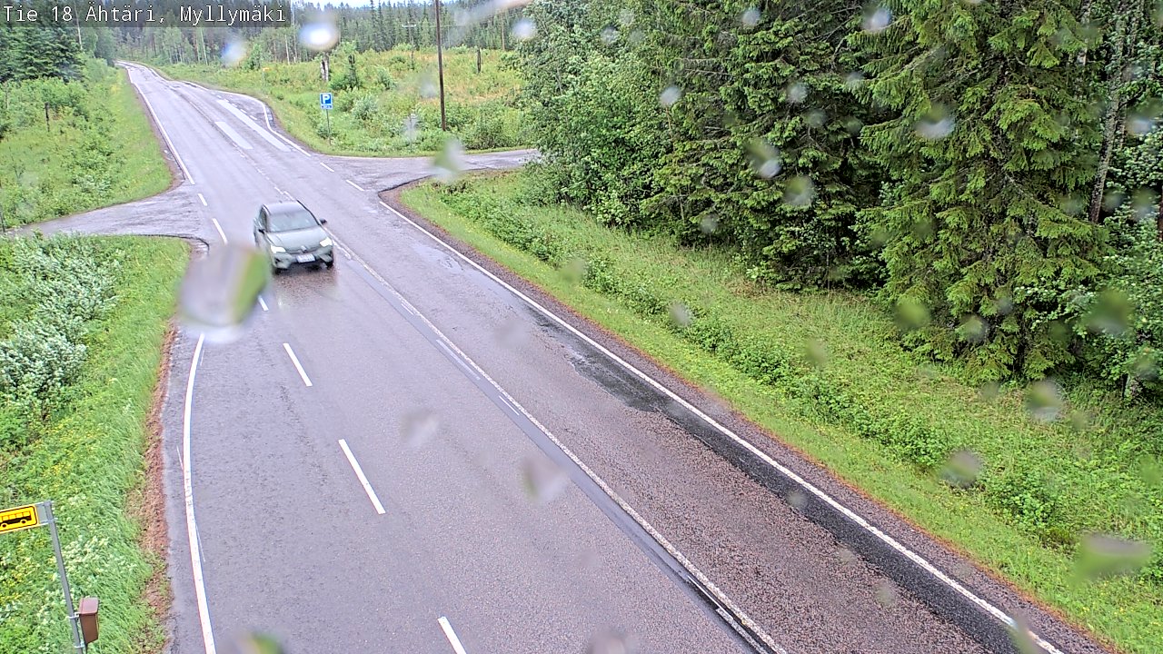 Weather Camera Image Väg 18 Etseri, Myllymäki, Ähtäri, Etelä-Pohjanmaa