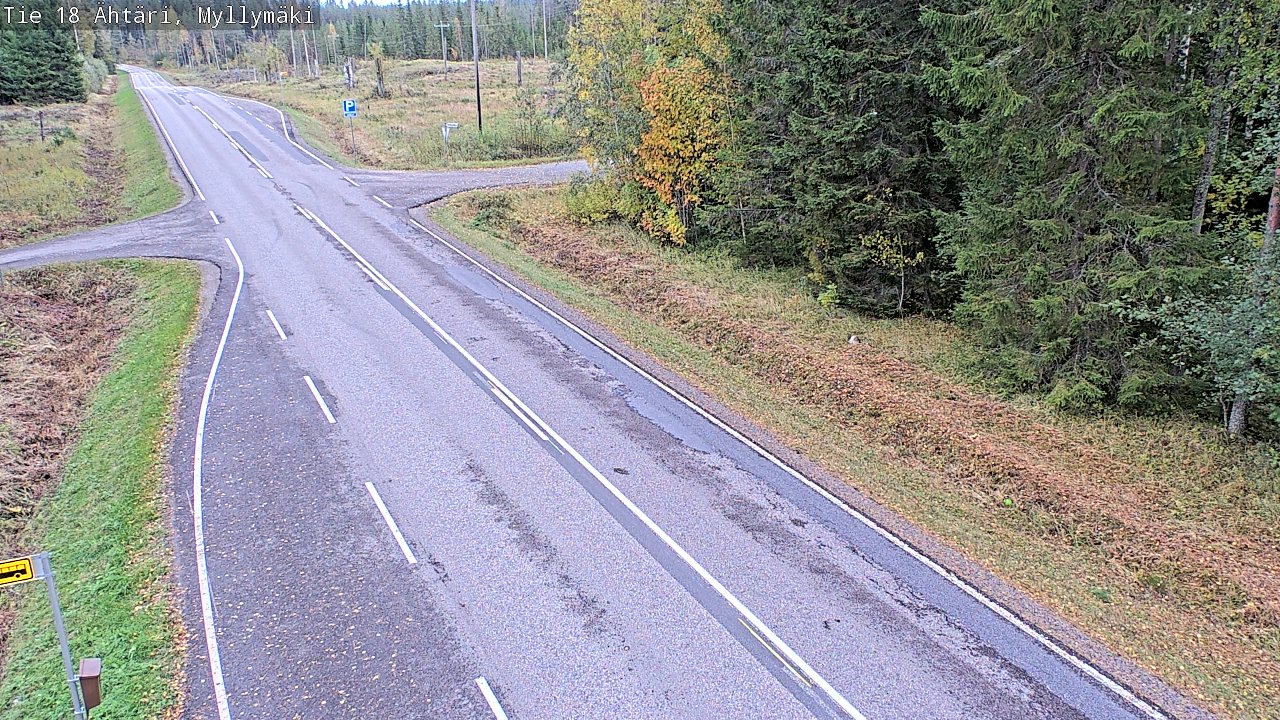 Kelikamerat Kuva Tie 18 Ähtäri, Myllymäki, Ähtäri, Etelä-Pohjanmaa