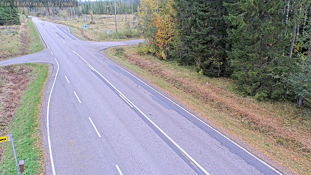 Kelikamerat Kuva Tie 18 Ähtäri, Myllymäki, Ähtäri, Etelä-Pohjanmaa