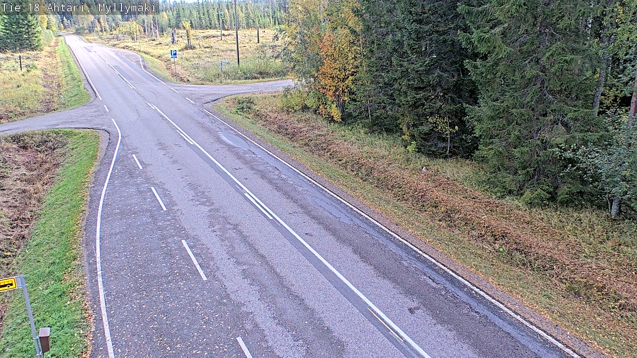 Kelikamerat Kuva Tie 18 Ähtäri, Myllymäki, Ähtäri, Etelä-Pohjanmaa