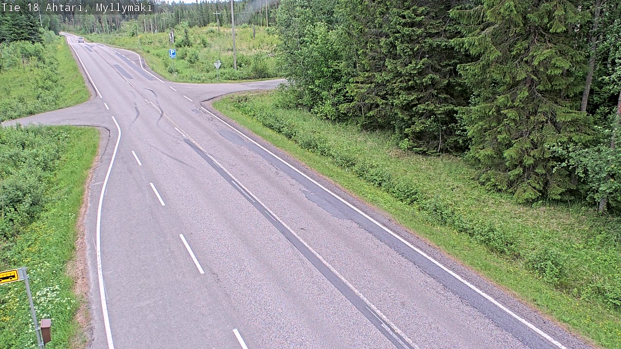 Kelikamerat Kuva Tie 18 Ähtäri, Myllymäki, Ähtäri, Etelä-Pohjanmaa