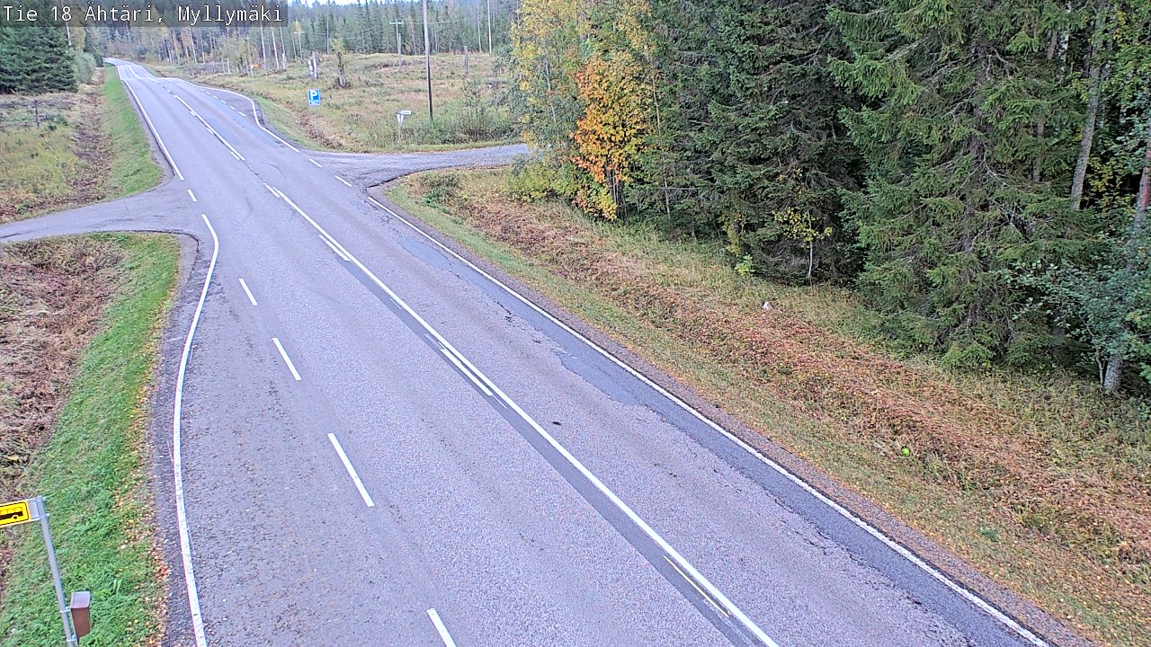 Kelikamerat Kuva Tie 18 Ähtäri, Myllymäki, Ähtäri, Etelä-Pohjanmaa