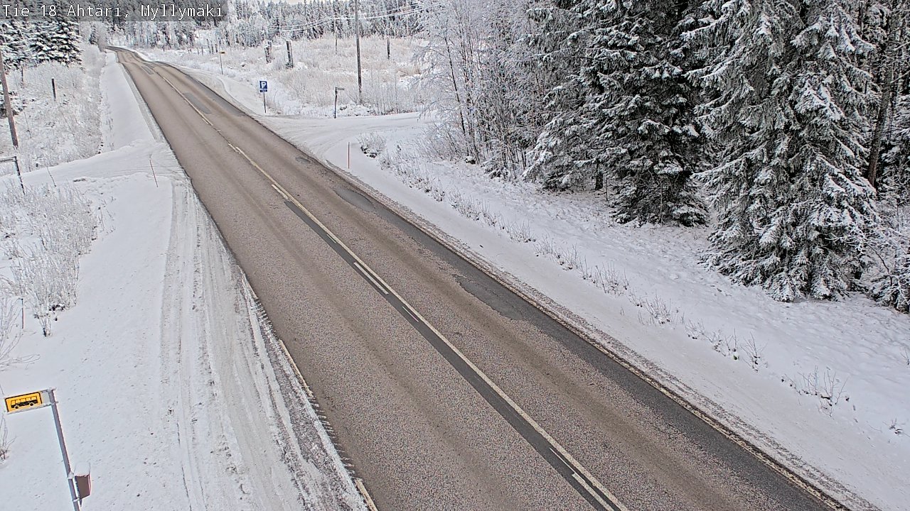 Kelikamerat Kuva Tie 18 Ähtäri, Myllymäki, Ähtäri, Etelä-Pohjanmaa