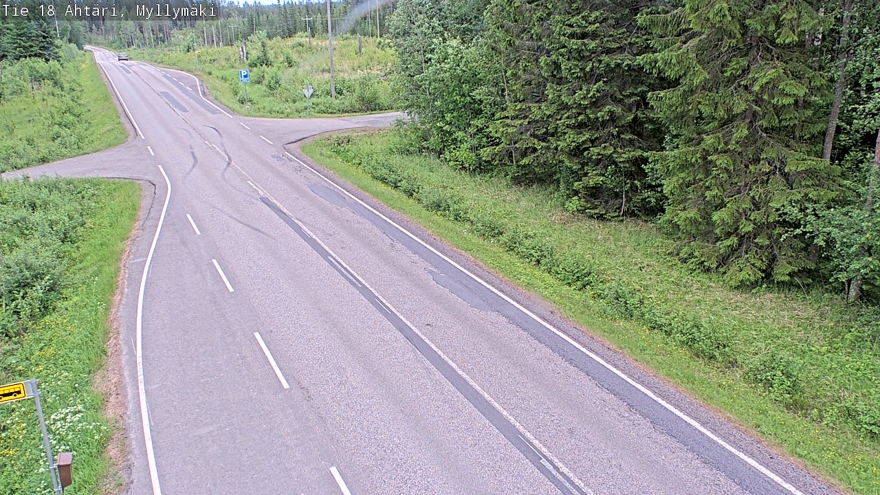 Kelikamerat Kuva Tie 18 Ähtäri, Myllymäki, Ähtäri, Etelä-Pohjanmaa