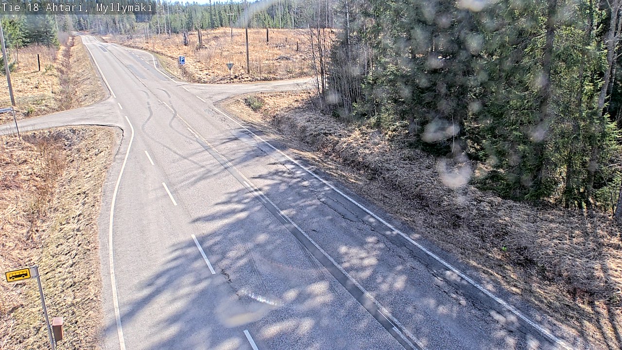 Weather Camera Image Road 18 Ähtäri, Myllymäki, Ähtäri, Etelä-Pohjanmaa