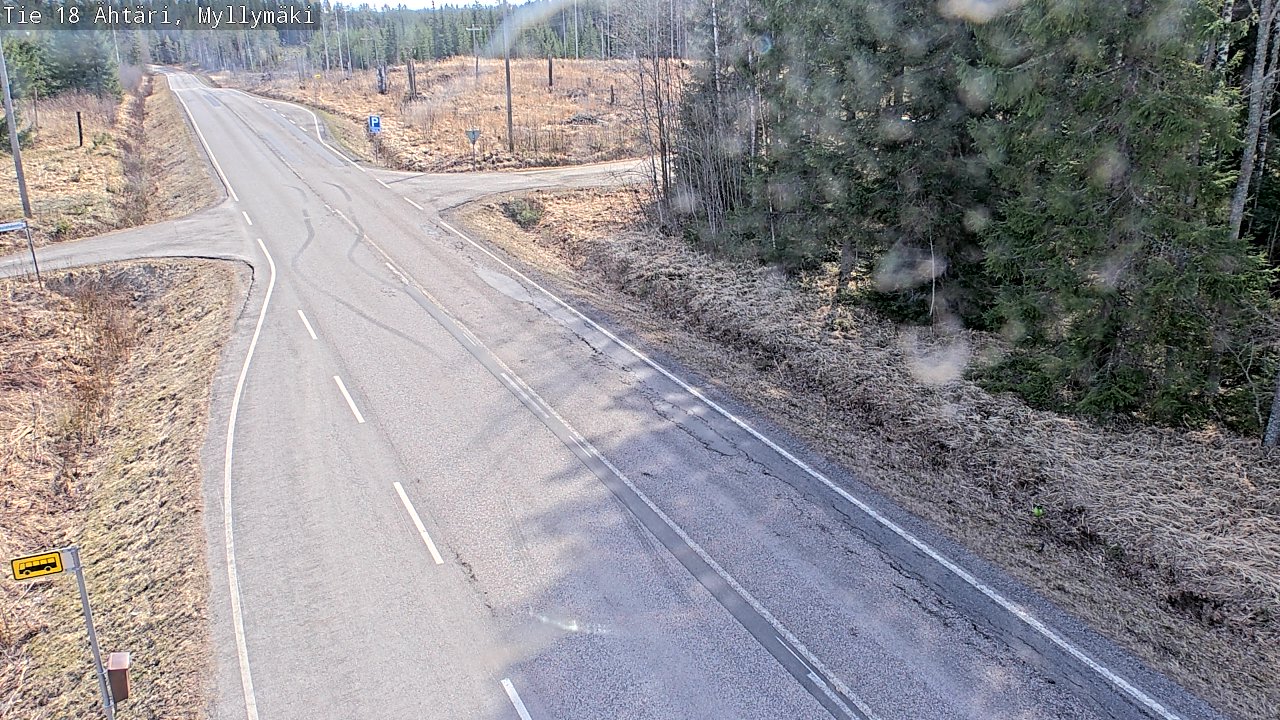 Weather Camera Image Road 18 Ähtäri, Myllymäki, Ähtäri, Etelä-Pohjanmaa