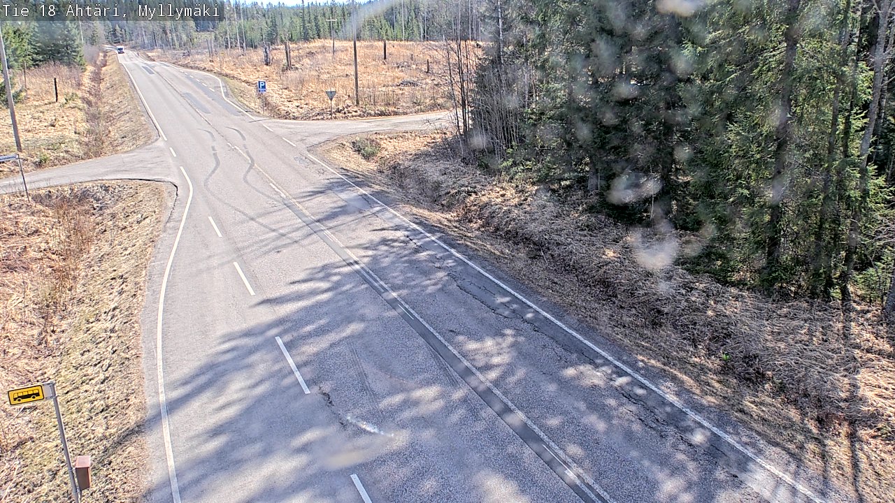 Weather Camera Image Road 18 Ähtäri, Myllymäki, Ähtäri, Etelä-Pohjanmaa