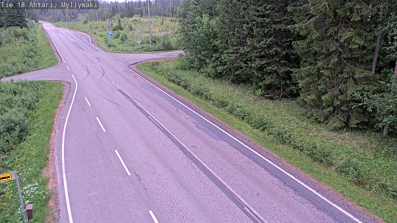 Kelikamerat Kuva Tie 18 Ähtäri, Myllymäki, Ähtäri, Etelä-Pohjanmaa