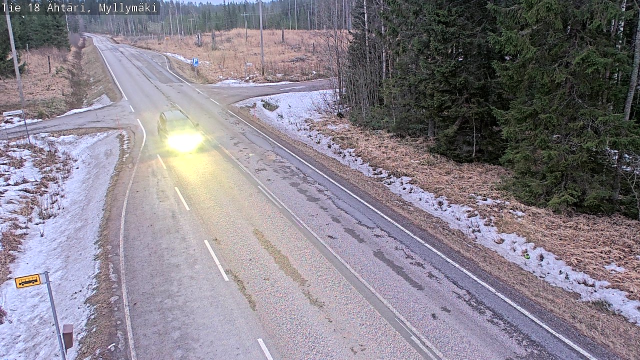 Kelikamerat Kuva Tie 18 Ähtäri, Myllymäki, Ähtäri, Etelä-Pohjanmaa