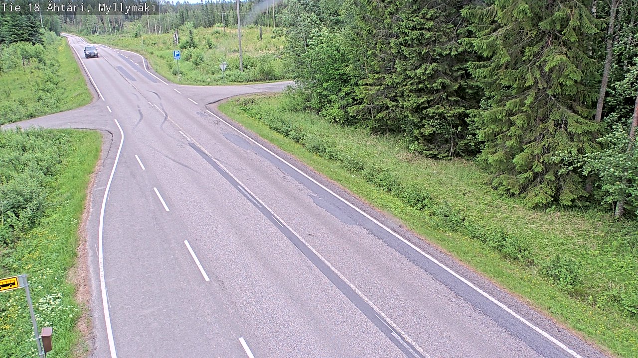 Kelikamerat Kuva Tie 18 Ähtäri, Myllymäki, Ähtäri, Etelä-Pohjanmaa
