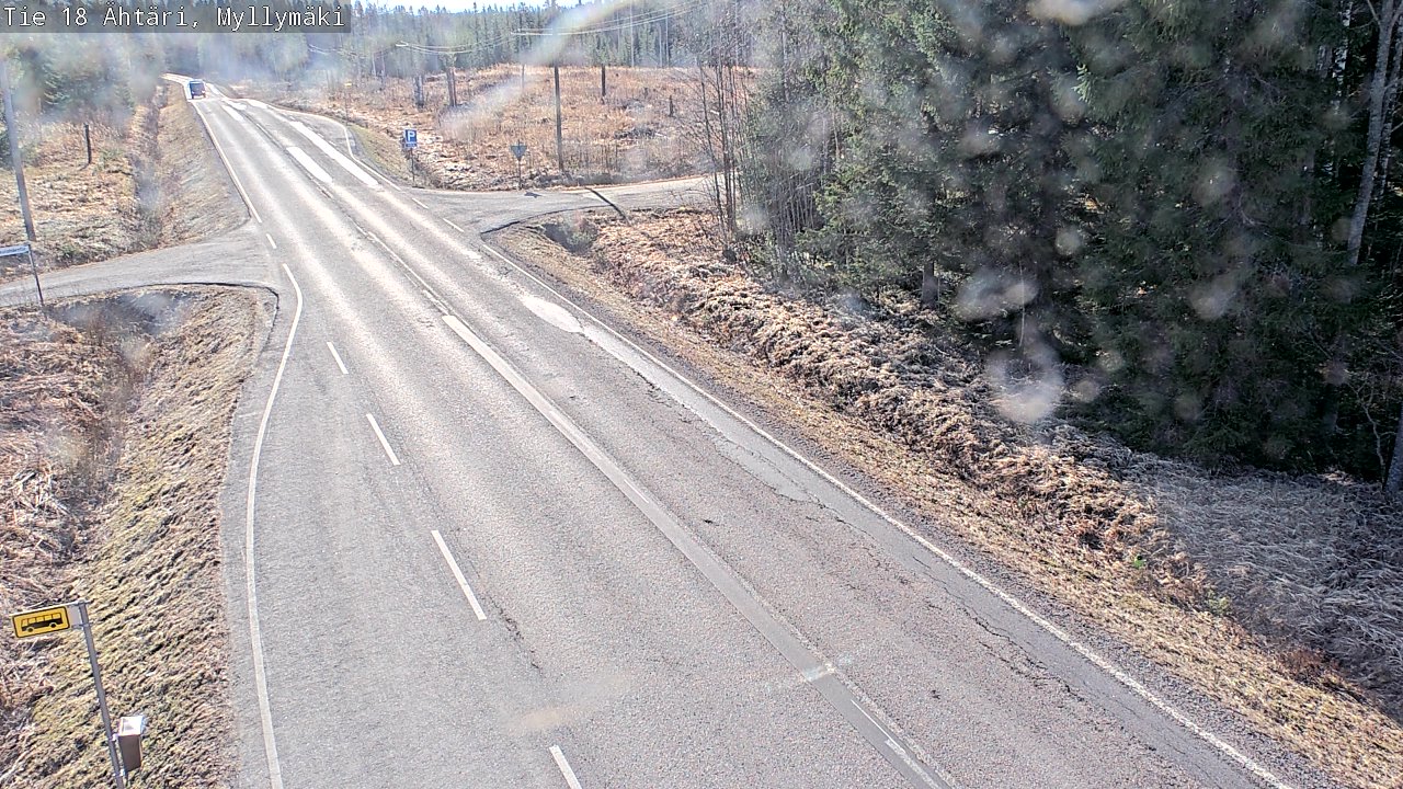 Weather Camera Image Road 18 Ähtäri, Myllymäki, Ähtäri, Etelä-Pohjanmaa