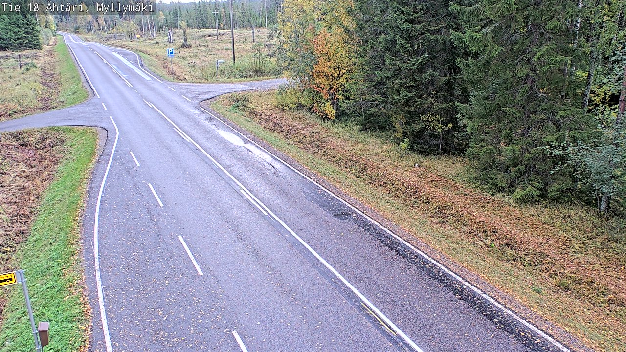Kelikamerat Kuva Tie 18 Ähtäri, Myllymäki, Ähtäri, Etelä-Pohjanmaa