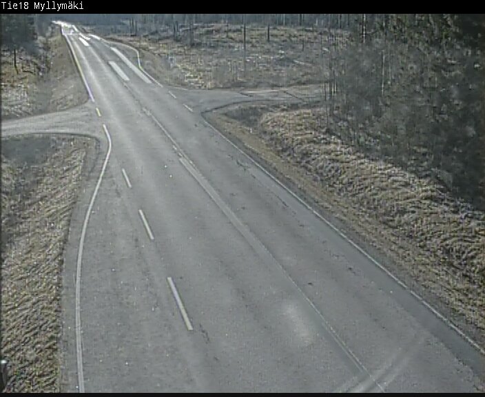 Weather Camera Image Road 18 Ähtäri, Myllymäki, Ähtäri, Etelä-Pohjanmaa