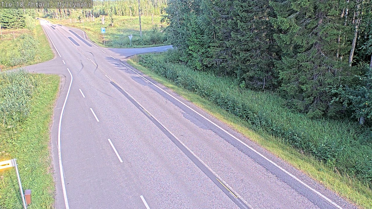 Kelikamerat Kuva Tie 18 Ähtäri, Myllymäki, Ähtäri, Etelä-Pohjanmaa