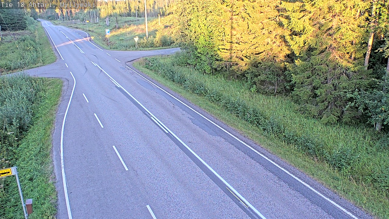 Kelikamerat Kuva Tie 18 Ähtäri, Myllymäki, Ähtäri, Etelä-Pohjanmaa