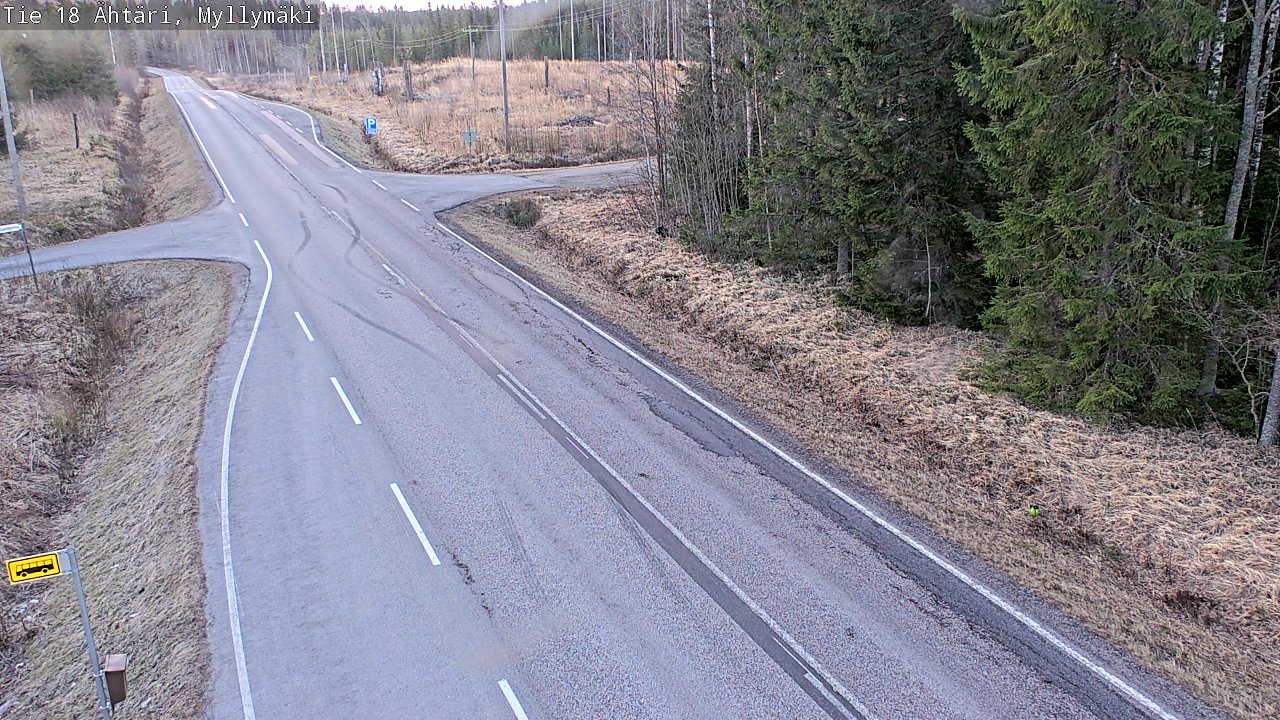 Weather Camera Image Väg 18 Etseri, Myllymäki, Ähtäri, Etelä-Pohjanmaa