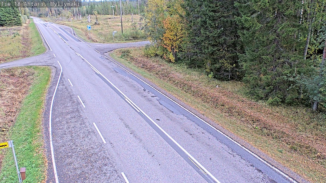 Kelikamerat Kuva Tie 18 Ähtäri, Myllymäki, Ähtäri, Etelä-Pohjanmaa