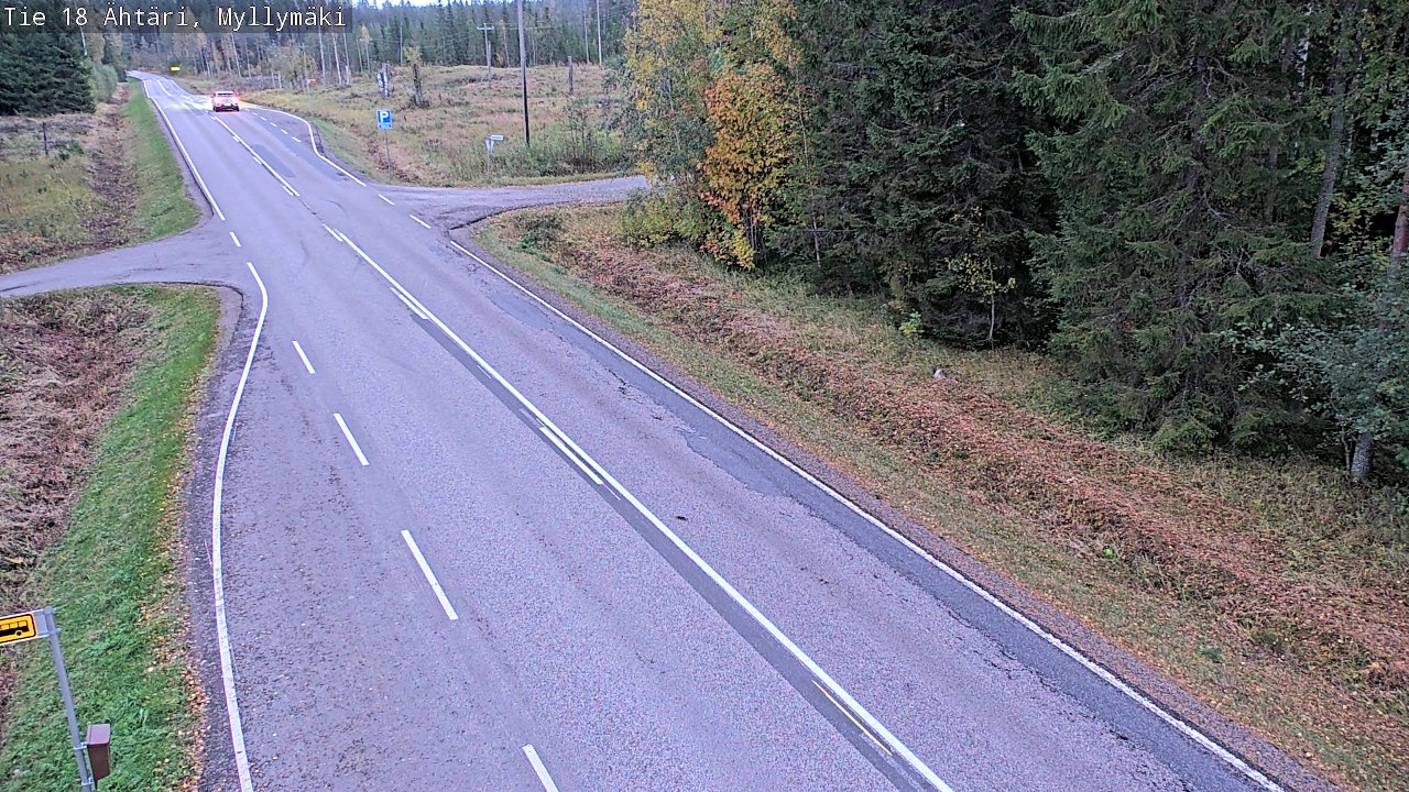 Kelikamerat Kuva Tie 18 Ähtäri, Myllymäki, Ähtäri, Etelä-Pohjanmaa