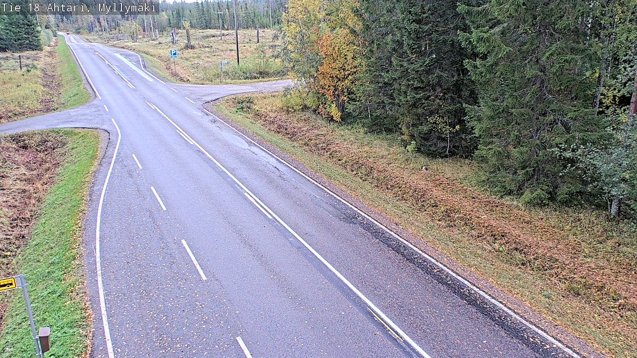 Kelikamerat Kuva Tie 18 Ähtäri, Myllymäki, Ähtäri, Etelä-Pohjanmaa