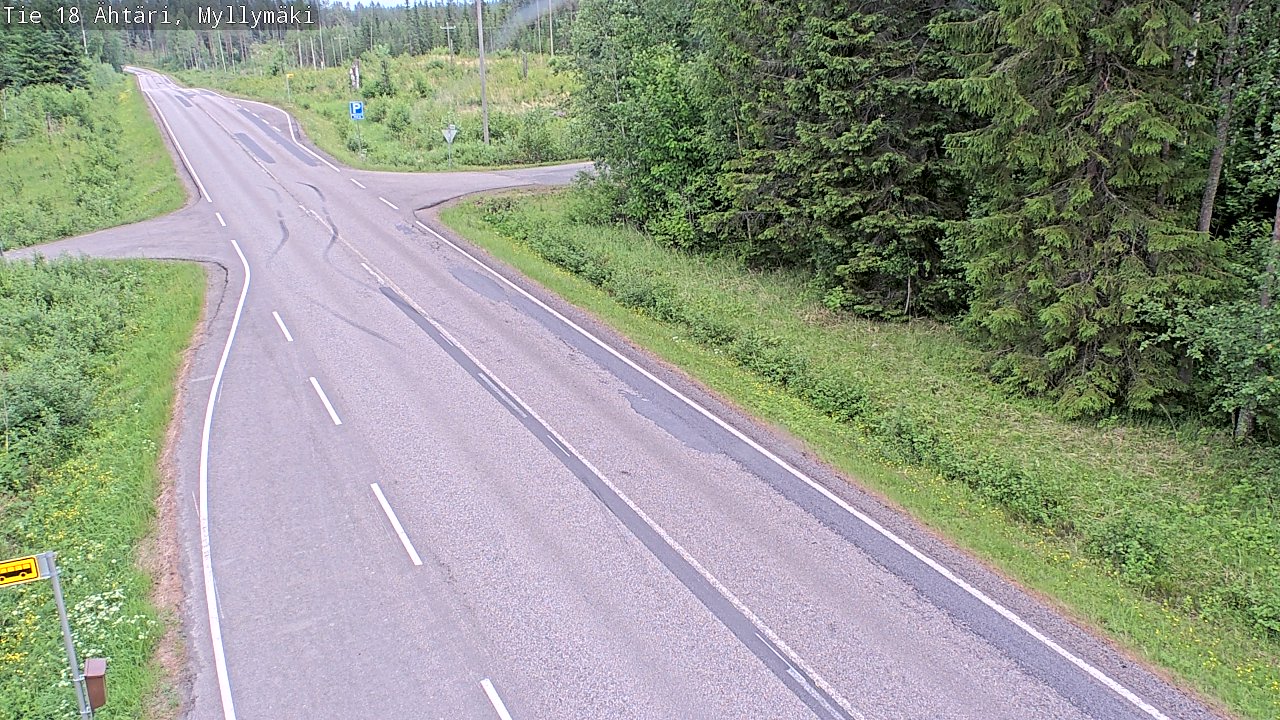 Kelikamerat Kuva Tie 18 Ähtäri, Myllymäki, Ähtäri, Etelä-Pohjanmaa