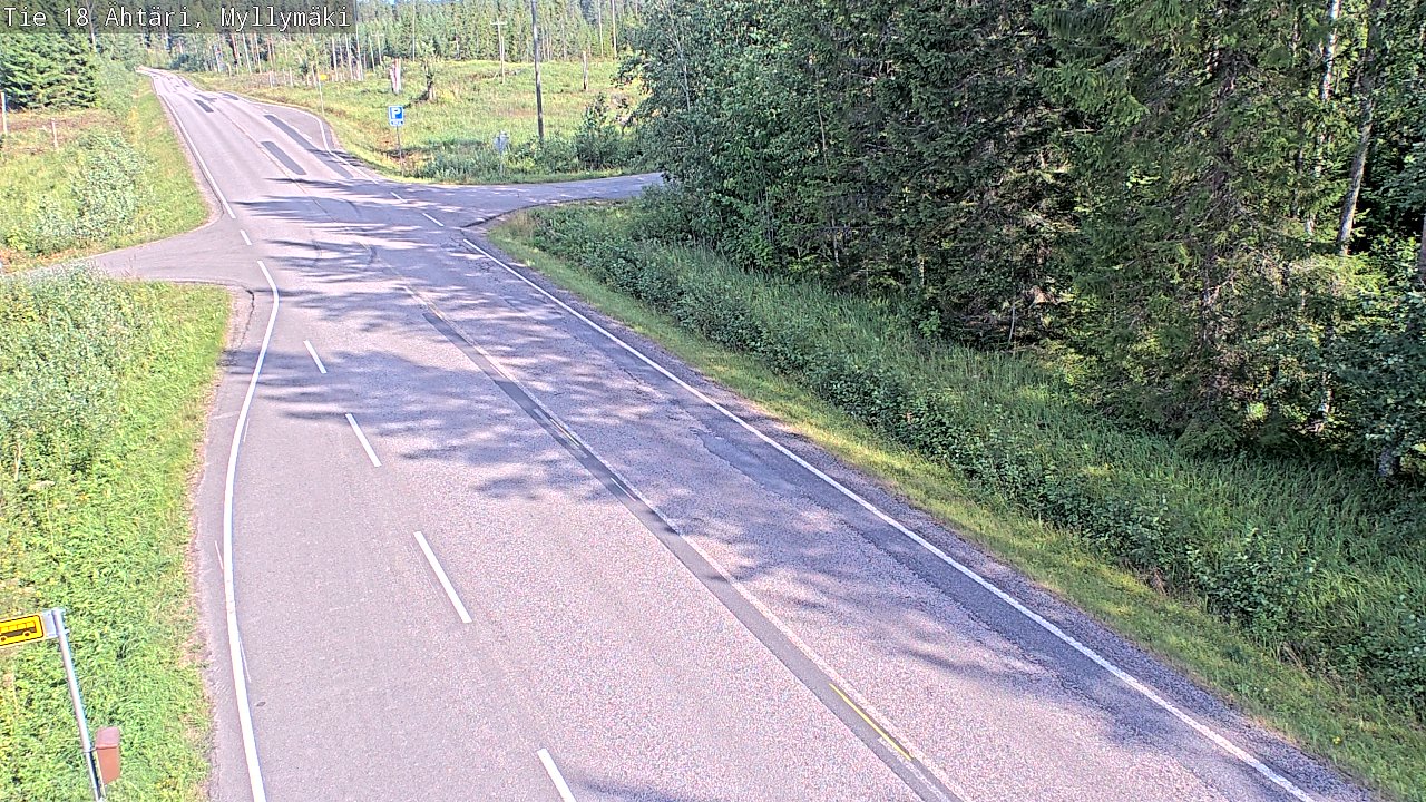 Kelikamerat Kuva Tie 18 Ähtäri, Myllymäki, Ähtäri, Etelä-Pohjanmaa