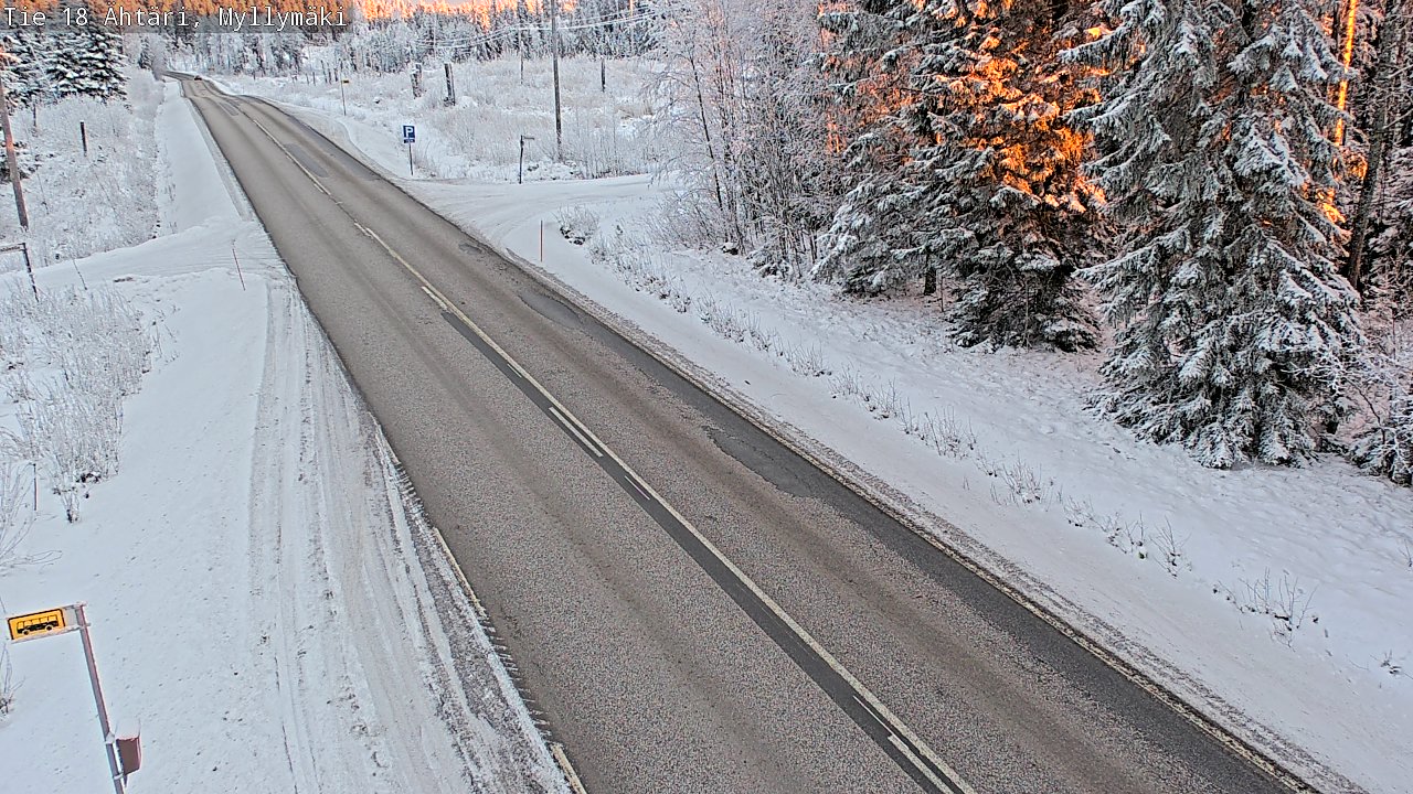 Kelikamerat Kuva Tie 18 Ähtäri, Myllymäki, Ähtäri, Etelä-Pohjanmaa