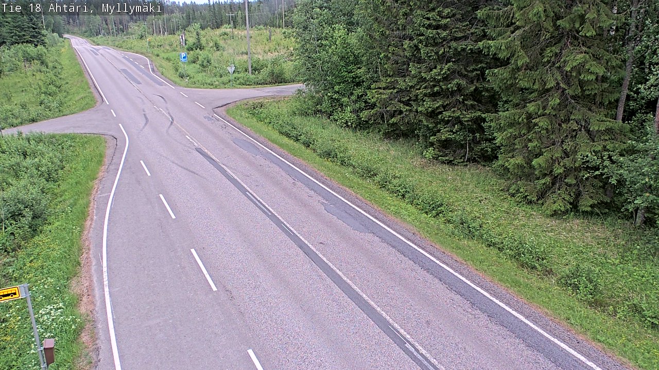 Kelikamerat Kuva Tie 18 Ähtäri, Myllymäki, Ähtäri, Etelä-Pohjanmaa