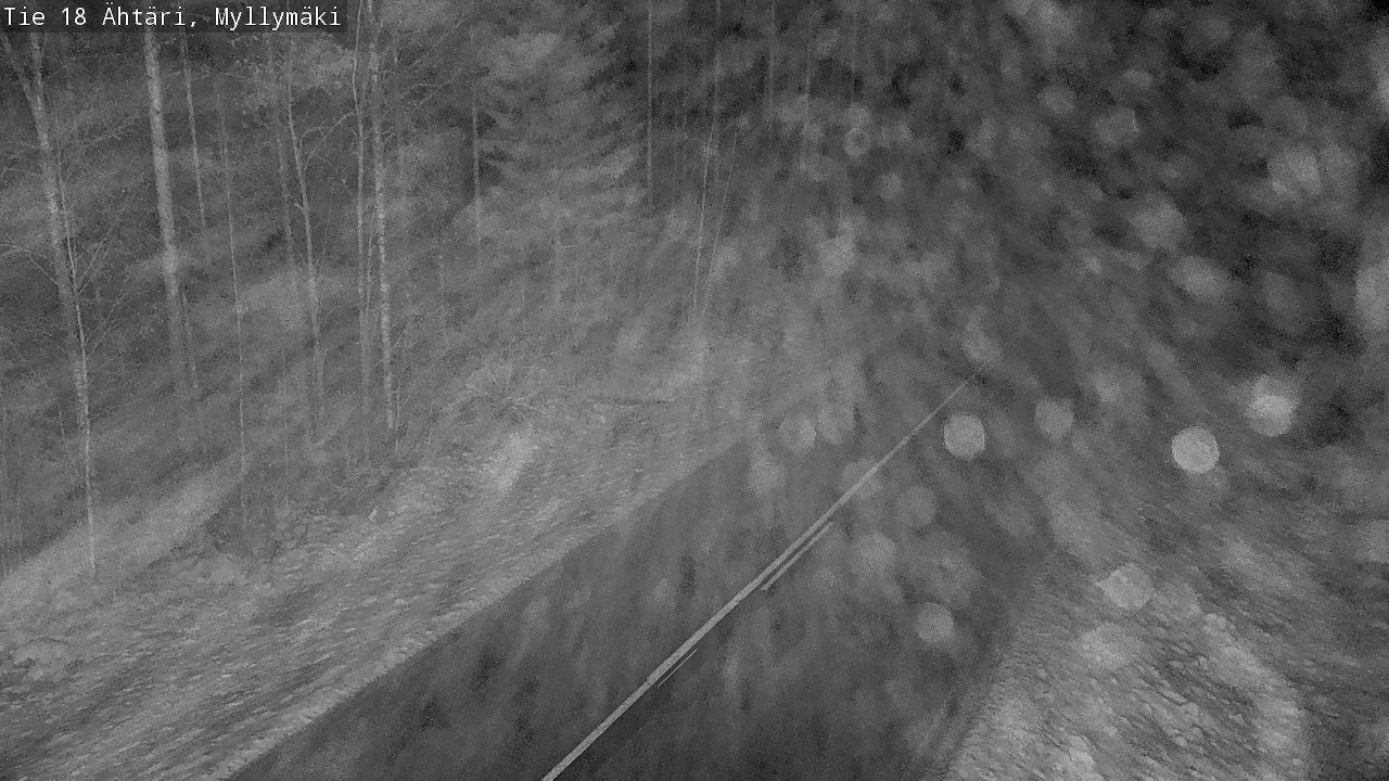Weather Camera Image Road 18 Ähtäri, Myllymäki, Ähtäri, Etelä-Pohjanmaa