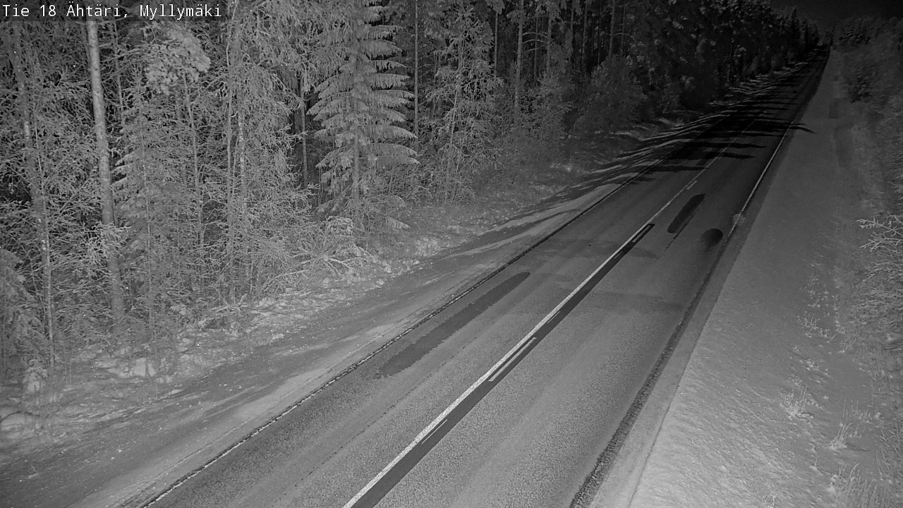 Weather Camera Image Road 18 Ähtäri, Myllymäki, Ähtäri, Etelä-Pohjanmaa