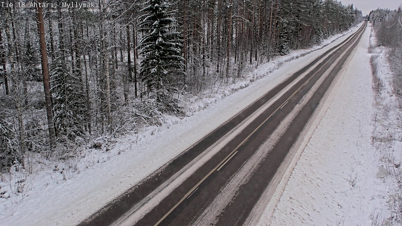 Kelikamerat Kuva Tie 18 Ähtäri, Myllymäki, Ähtäri, Etelä-Pohjanmaa