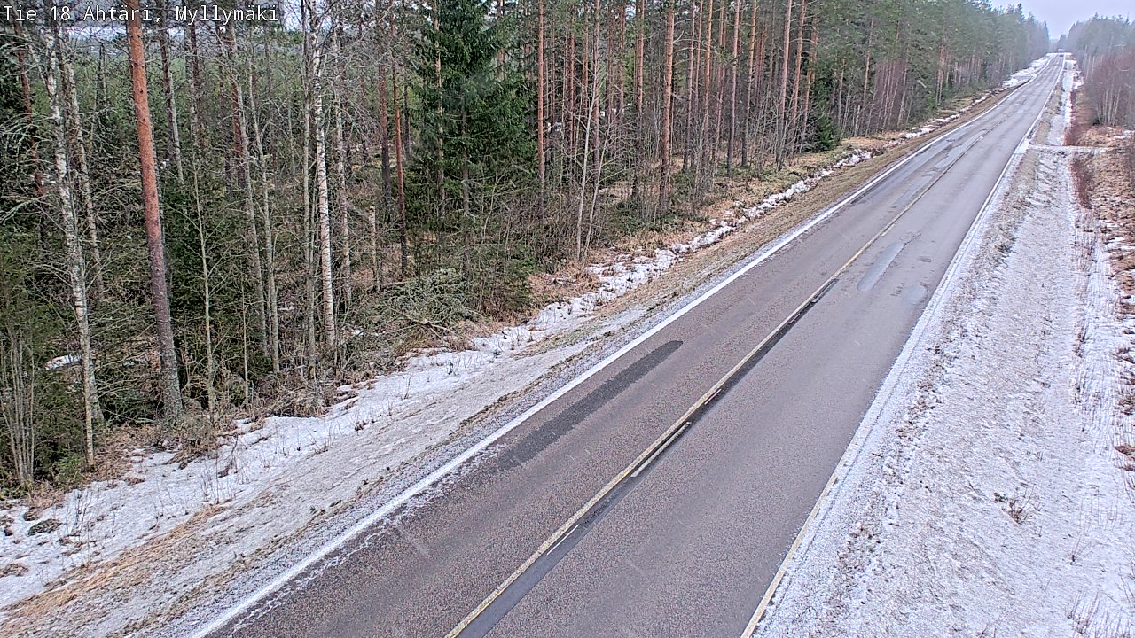 Kelikamerat Kuva Tie 18 Ähtäri, Myllymäki, Ähtäri, Etelä-Pohjanmaa