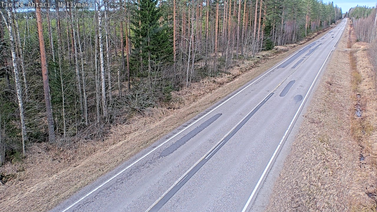 Kelikamerat Kuva Tie 18 Ähtäri, Myllymäki, Ähtäri, Etelä-Pohjanmaa