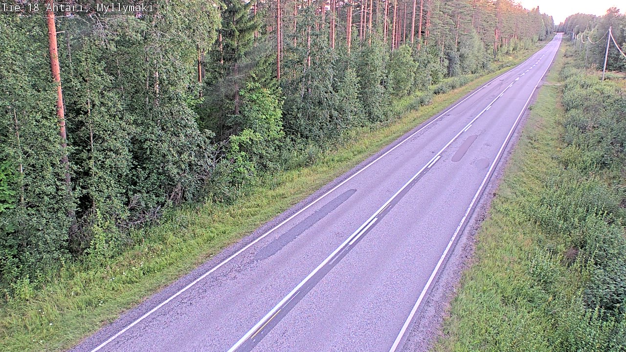 Kelikamerat Kuva Tie 18 Ähtäri, Myllymäki, Ähtäri, Etelä-Pohjanmaa