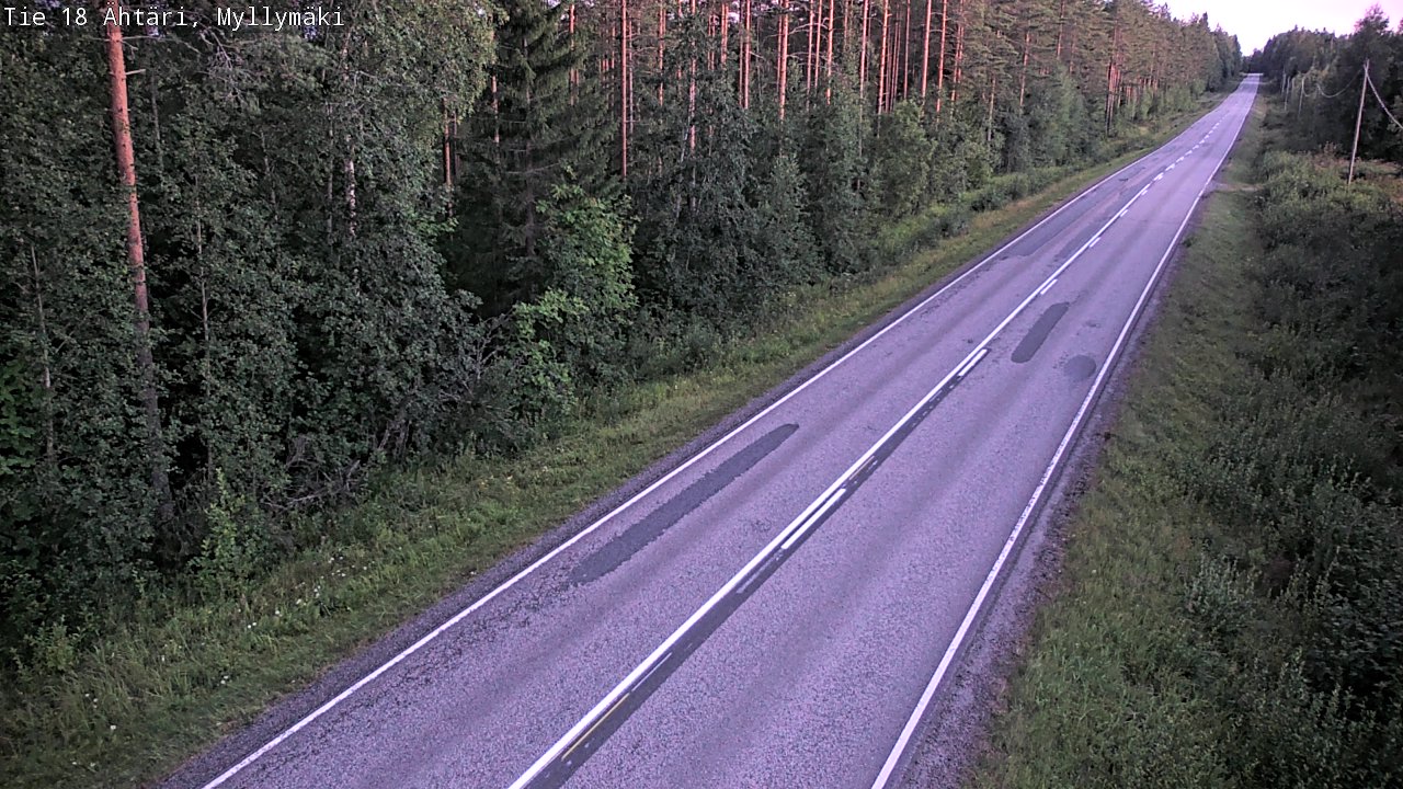 Kelikamerat Kuva Tie 18 Ähtäri, Myllymäki, Ähtäri, Etelä-Pohjanmaa