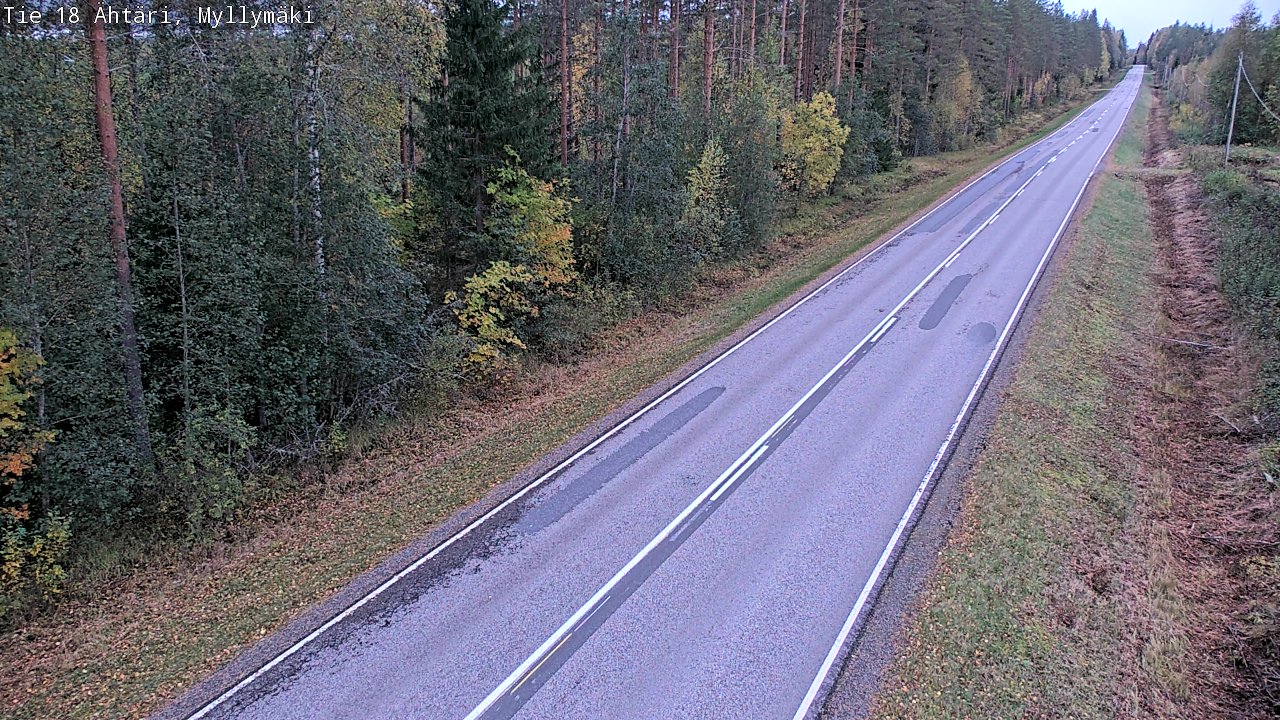 Kelikamerat Kuva Tie 18 Ähtäri, Myllymäki, Ähtäri, Etelä-Pohjanmaa